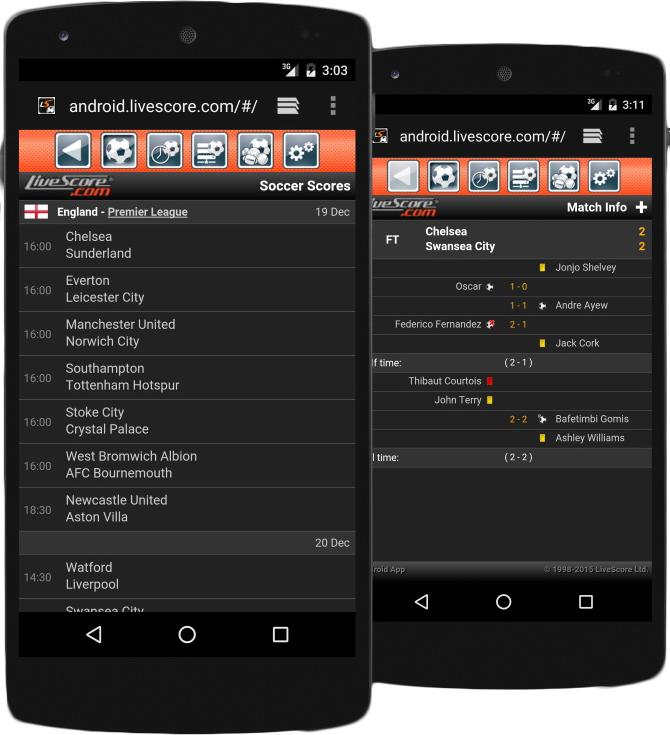 livescore tennis in play