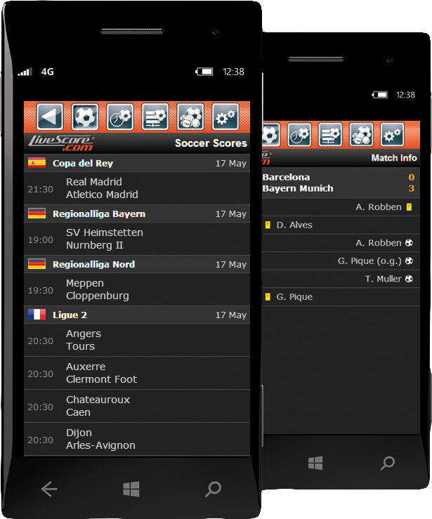 livescore football